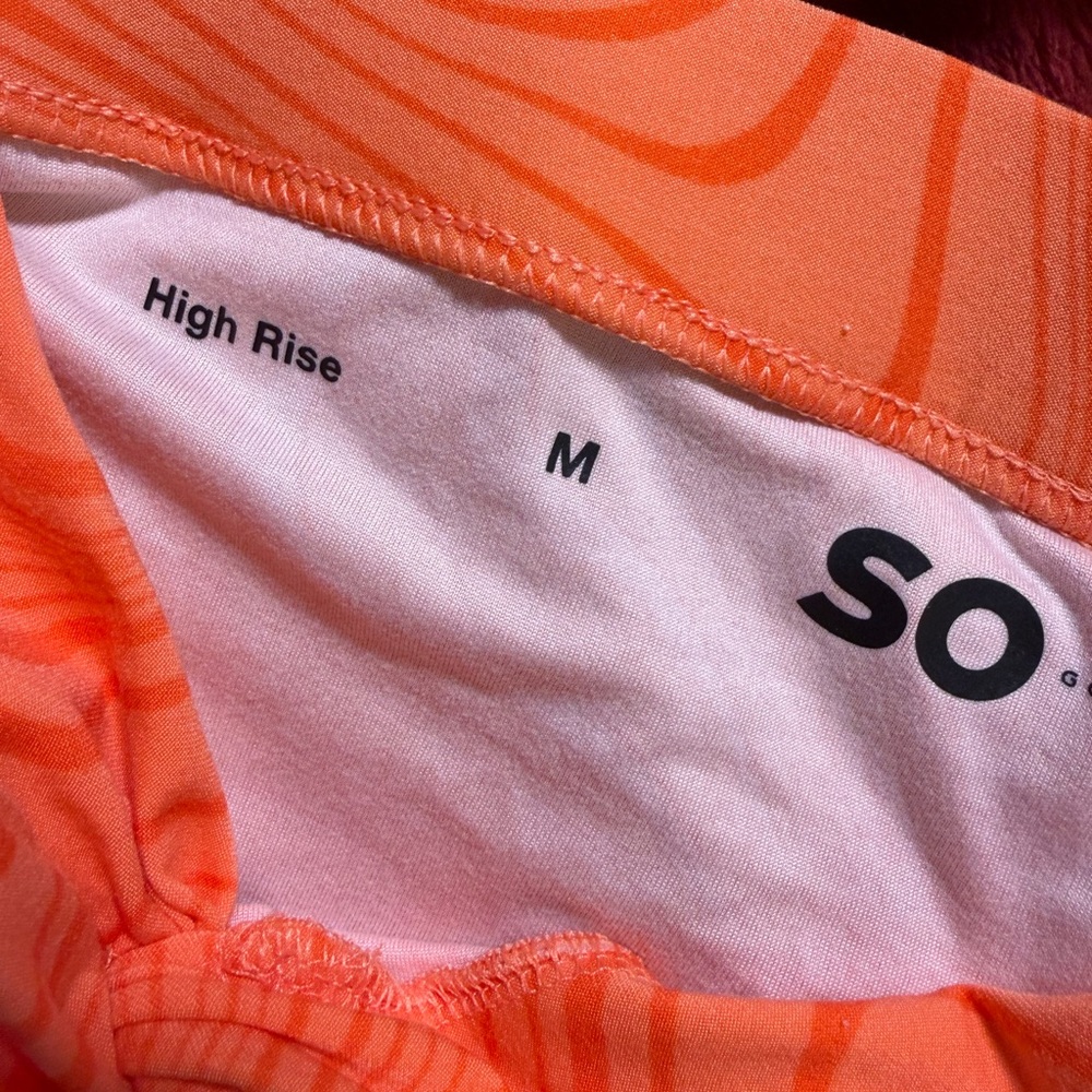 SO Vibrant Orange Maxi Skirt - Picture 3 of 3